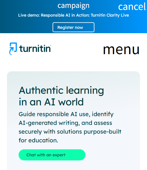 Turnitin AI检测